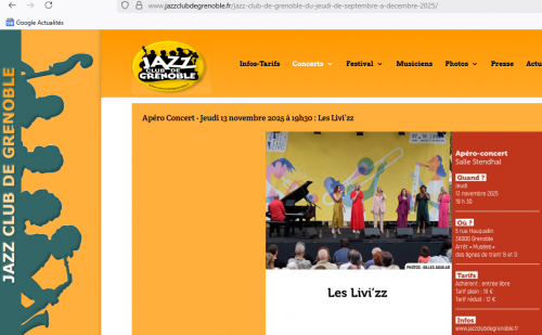 #jazzclubgrenoble, #livizz 