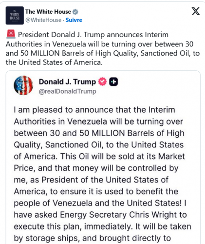 #trump #trumpvoleurpetrole #venezuela #petrolevenezuala
