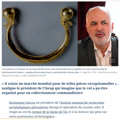 #volmusée #vix #torque #gaulois