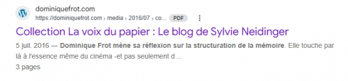#dominiquefrot #blogsylvieneidinger