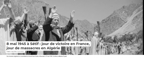 #8mai45 #algériefrance #massacresetif #capitulation allemande #blogsylvieneidin