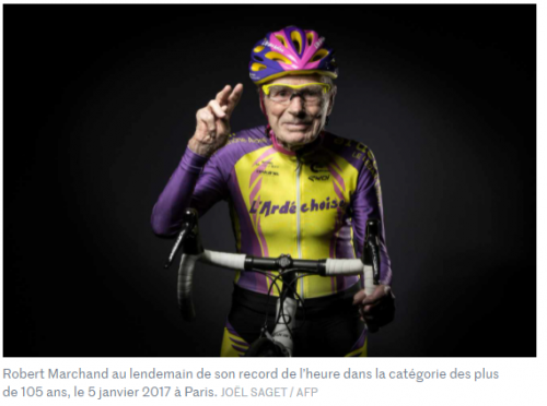 #vélo, #cyclisme, Robert Marchand  #centenaire