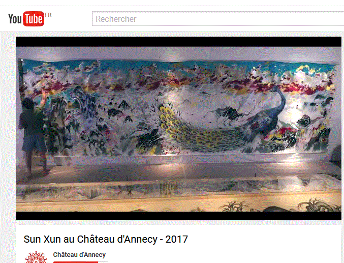 chine,festival du film d'animation d'annecy,annecy,sun xun,performance,musée-château d'annecy