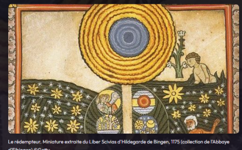 #blogsylvieneidinger #hildegardevonbingen #hildegardedebingen#bingen #rhin #allemagne  #hildagardevonbingenmusicienne