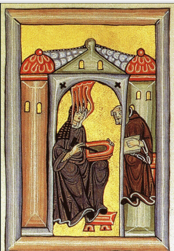 #blogsylvieneidinger #allemagne #hildegardevonbingen #hildegardedebingen#bingen #rhin #allemagne  #hildagardevonbingenmusicienne